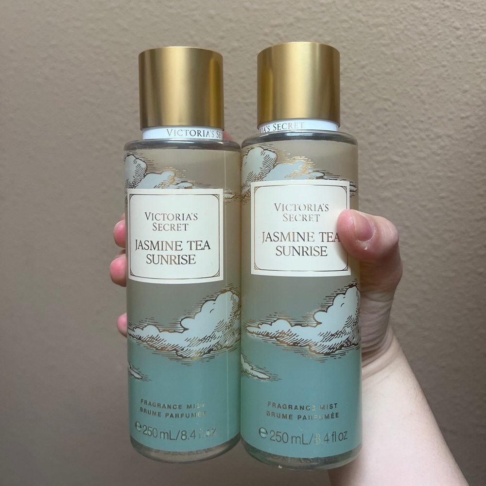 NEW 2 Victoria's Secret JASMINE TEA SUNRISE MIST, 8.4 OZ